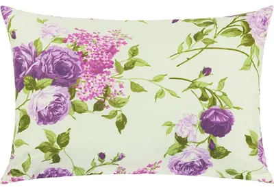 Zdjęcie produktu dla Poszewka bawełniana - 40x60 cm - Liliowa