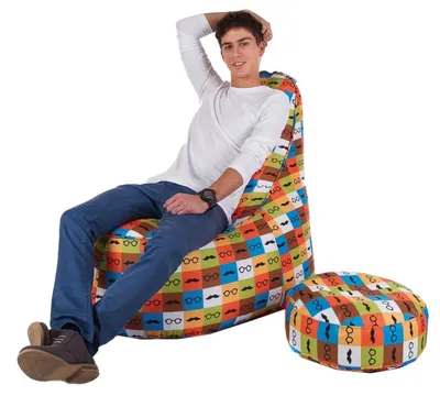 Obrázok produktu pre MOB, Sedací vak - Ginny XXXL (podnožka ) (TD 572)