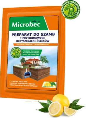 Obrázek produktu pro Příprava pro septiky MICROBEC Ultra 25g LEMON
