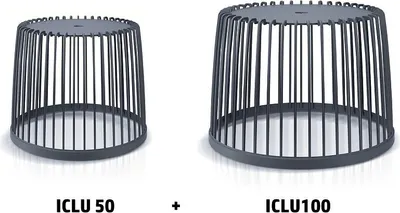 Image de Set 2 univerzálních košů CLUBO 50+100 l - barva: antracit