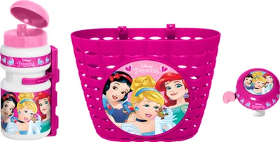 Produktbild von DISNEY PRINCESSES Combo (Körbchen + Trinkflasche + Klingel)