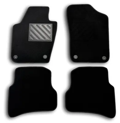 Productafbeelding van Vloermatten voor VW Polo 6R (2009-2016), antislip, ovaal, op maat gemaakt