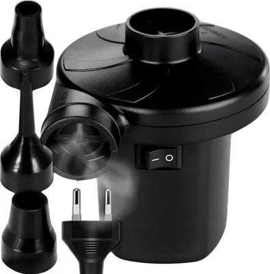 Obrázok produktu pre Elektrická pumpa 2v1 na matrac loptu bazén 3 trysky 55W