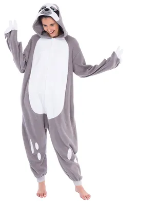 Produktbild von Spooktacular Creations Uni Erwachsene Faultier Kostüm, Plüsch für Damen Herre