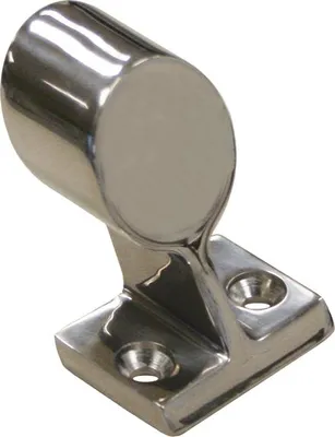 Produktbild von Reling Handlaufstütze Endstück für Rundrohr Ø 22 mm Edelstahl V4A