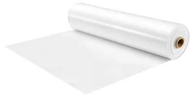 Productafbeelding van Kasfolie Polyethyleen - 7,3 x 30,5 m - 5 Mil Dikte - Lichtdoorlatend