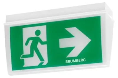 Produktbild von Brumberg Leuchten LED-Rettungszeichenleuchte mit Piktogramm, 3/8h 79030004