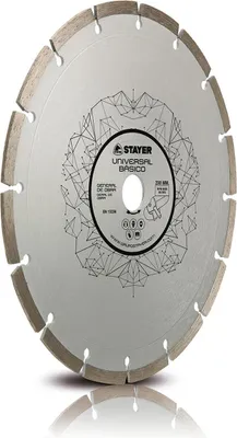 Zdjęcie produktu dla Tarcza tnąca Stayer Ø 115 mm Uniwersalna