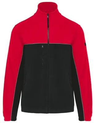 Image de WK. Designed To Work Veste polaire unisexe bicolore et écologique