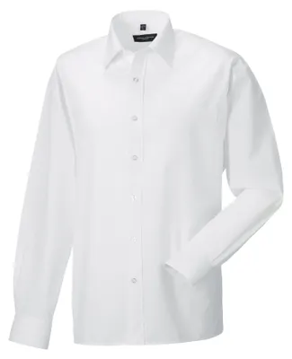 Obrázek produktu pro Russell Collection – Pánská košile s dlouhým rukávem FK2393 (L) (bílá)