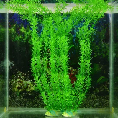 Immagine prodotto di Piante artificiali per acquari, ideali per la decorazione - Verde