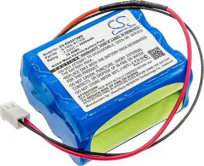 Produktbild von TECHTEK Akku Kompatibel mit [Kangaroo] Control Enteral Feeding Pump Ersetzt 5-7905, für 5-7920, für AMED2125, für B11409