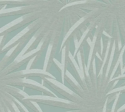 Produktbild von Vliestapete 39338-4 Casual Living Palmenblätter grün