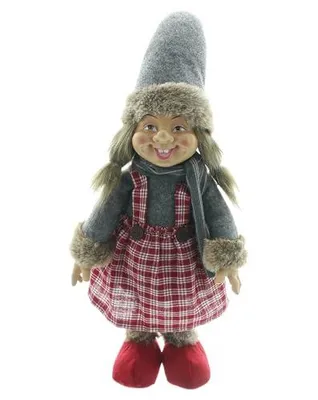 Produktbild von Wichtelmädchen Ronja, Polyester, Kunstfell Maße: ca. Höhe 45 cm vielseitig einsetzbar