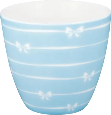 Produktbild von Greengate Dolobella Latte Cup pale blue 0,35l