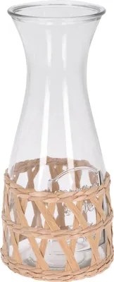 Produktbild von Karaffe mit Rattan 1200 ml | 2 Stk