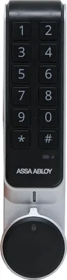 Produktbild von ASSA ABLOY Elektronisches Schrankschloss ML53PA PIN-vertikal Kurzform,TS 1-16mm