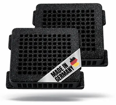 Produktbild von 2x ULROAD Filter passend für Liebherr fresh air Kühlschrank GERMANY 9882460 744021-00, 988246000, 988246001, 9096989, 09882429