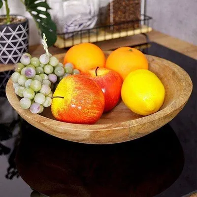 Obrázok produktu pre Drevená servírovacia misa Famanu – miska na ovocie – 30 x 65 cm