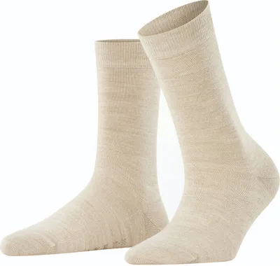 Produktbild von FALKE Softmerino Socken Damen linn mel. 37-38