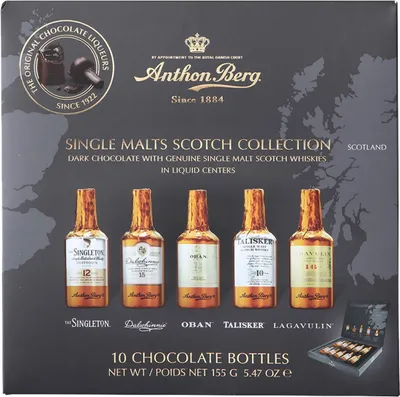 Immagine prodotto di Anthon Berg Single Malts Scotch 155g