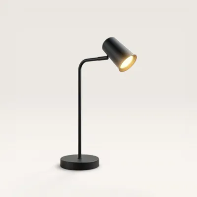 Image de HOFTRONIC - Lampe de table LED 35W GU10 Noir inclinable variateur