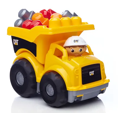 Produktbild von Mega Bloks CAT Kipplaster