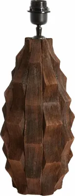 Productafbeelding van Light & Living - Lampenvoet Takabe - Bruin - Ø20 cm