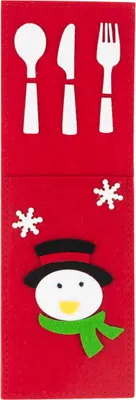 Zdjęcie produktu dla Tg61468 Etui Na Sztućce Świąteczne Dekoracja Stołu Wigilia