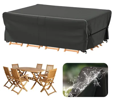 Produktbild von Omgoods – Wasserdichte Schutzhülle für Gartenmöbel, 200 x 160 x 74 cm