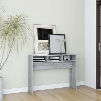 Obrázok produktu pre vidaXL Konzolový stôl sivý Sonoma 105x30x80 cm materiál na báze dreva - Konzolový stôl - Konzoly - Konzoly