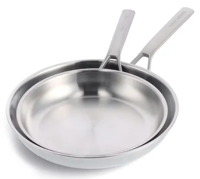Imagen del producto de Juego de sartenes Merten Storck | Acero inoxidable | De 3 capas | 26 y 30 cm