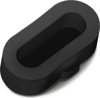 Image de subtel - Lot de 10x bouchons de rechange anti poussière, eau et saleté pour montre connectée compatibilité pour Garmin Fenix 5S - protection prise montre GPS Silicone couleur noire