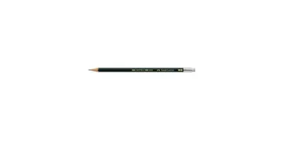 Produktbild von Faber-Castell CASTELL 9000 B, Schwarz, Grün, Schwarz