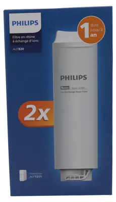 Zdjęcie produktu dla Philips AUT820/10 Ersatzfilter Resin-Filter, 2-Pack für AUT1211