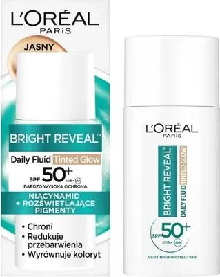 Image de Fluid Do Twarzy Loreal Bright Reveal Light Spf50 50 Ml