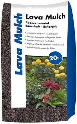 Produktbild von Hamann Mercatus Lavamulch anthrazit 2-8 mm 20 L