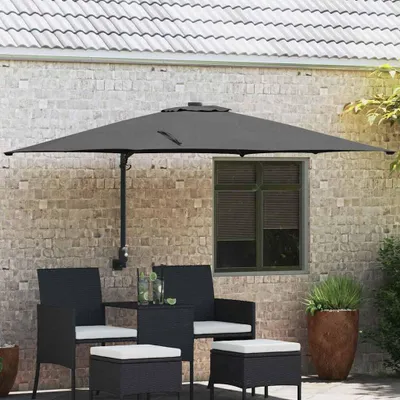 Productafbeelding van Maison Exclusive - Tuinzonnehemel, antraciet, 248,5 x 247,5 x 160 cm