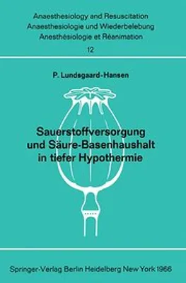 Obrázok produktu pre Sauerstoffversorgung und Säure-Basenhaushalt in tiefer Hypothermie