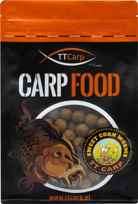 Image de TTCarp Boulettes de maïs sucrées avec vers 22 mm 1kg