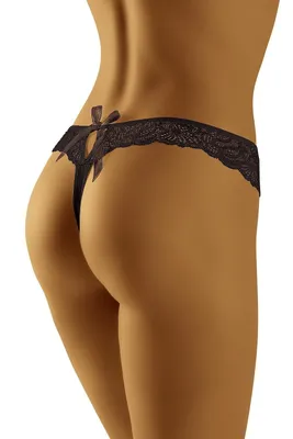 Image de Wol-Bar Qechua Culotte noire S String