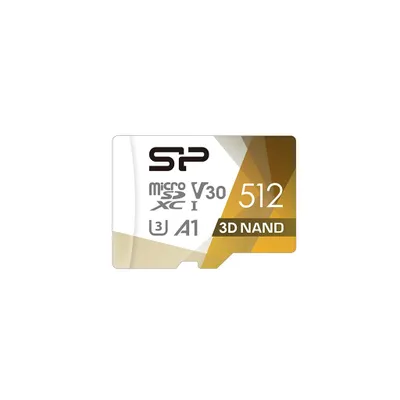 Obrázek produktu pro Silicon Power SP512GBSTXDU3V20AB, 512 GB, MicroSDXC, Třída 10, UHS-I, 100 MB/s, 80 MB/s