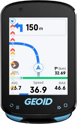 Imagen del producto de Ordenador de bicicleta con GPS - Pantalla a color de 2,4 pulgadas - Navegación - Resistente al agua - Wi-Fi, Bluetooth y ANT+