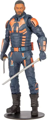 Produktbild von McFarlane Toys Suicide Squad Build A Actionfigur Bloodsport Unmasked 18 cm MCF15447