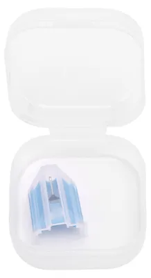 Obrázek produktu pro AT VMN95C Náhradní jehla pro gramofonovou vložku VM95C s duálním pohyblivým magnetem, 0,6 mm, kuželová, modrá