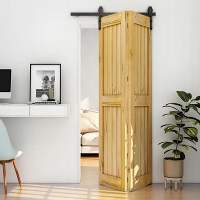 Immagine prodotto di Set di ferramenta per porte scorrevoli 102CM, nero, in robusta Acciaio al carbonio