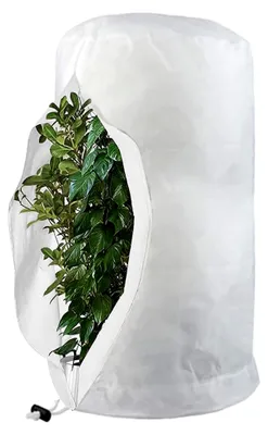 Produktbild von Winterschutz für Pflanzen - Frostschutzhaube mit Zugband