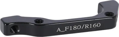 Produktbild von TEKTRO AQ1.0 Bremssatteladapter IS2000/Postmount Ø 180F/160R Schwarz.