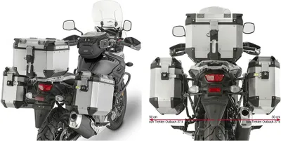Imagen del producto de Soportes laterales Monokey para maletas GIVI, modelo PL3112CAM