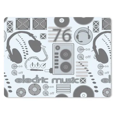 Produktbild von MuchoWow® Mauspad Mousepad DJ - Kopfhörer - Vintage - Design 23x19 cm - Mousepads - Maus Mat - Pad - Mausunterlage - Schreibtischunterlage - Mauspad